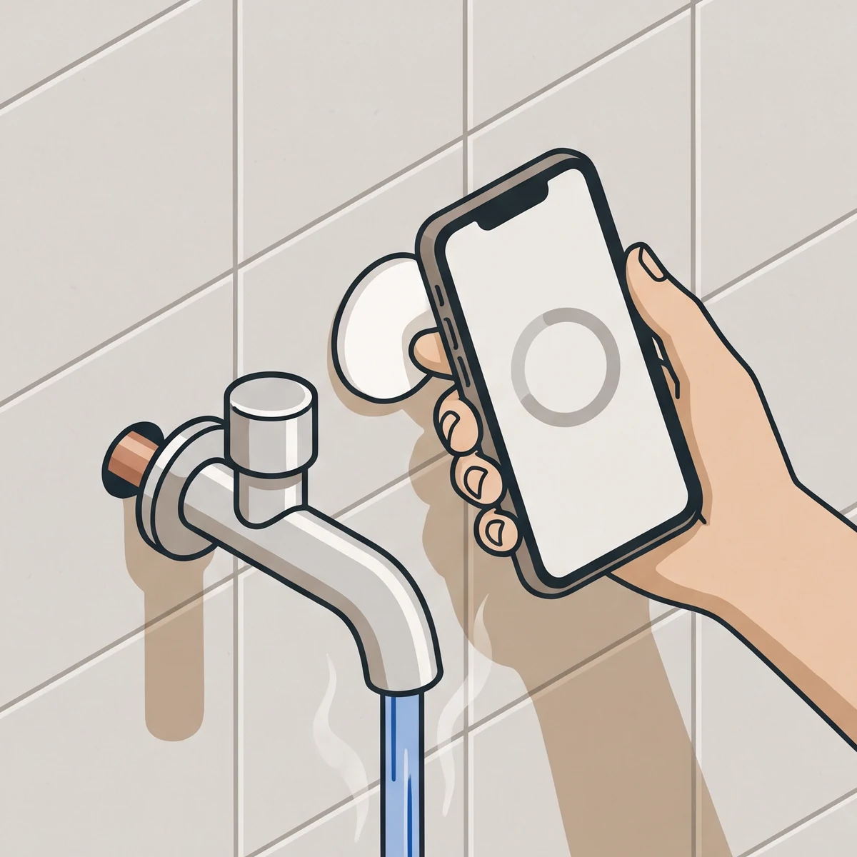 Stap 2: Telefoon tegen de tag